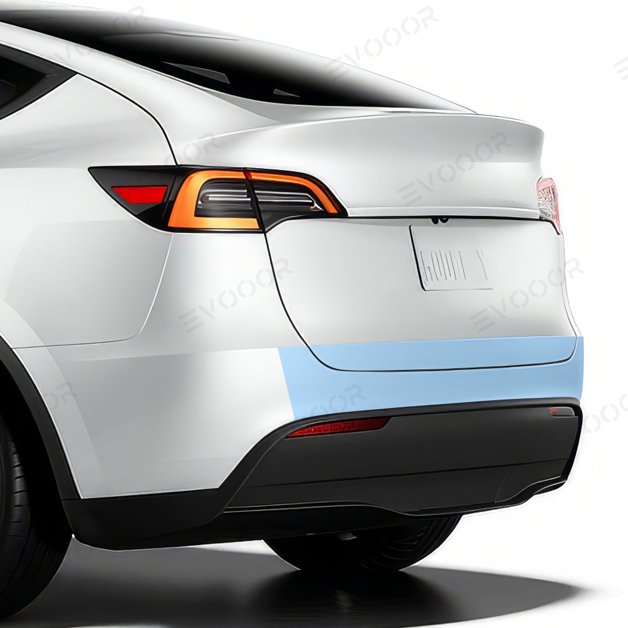 Model Y-Kofferraum-Klarschutzfolie-PPF für Tesla (2021–2023)