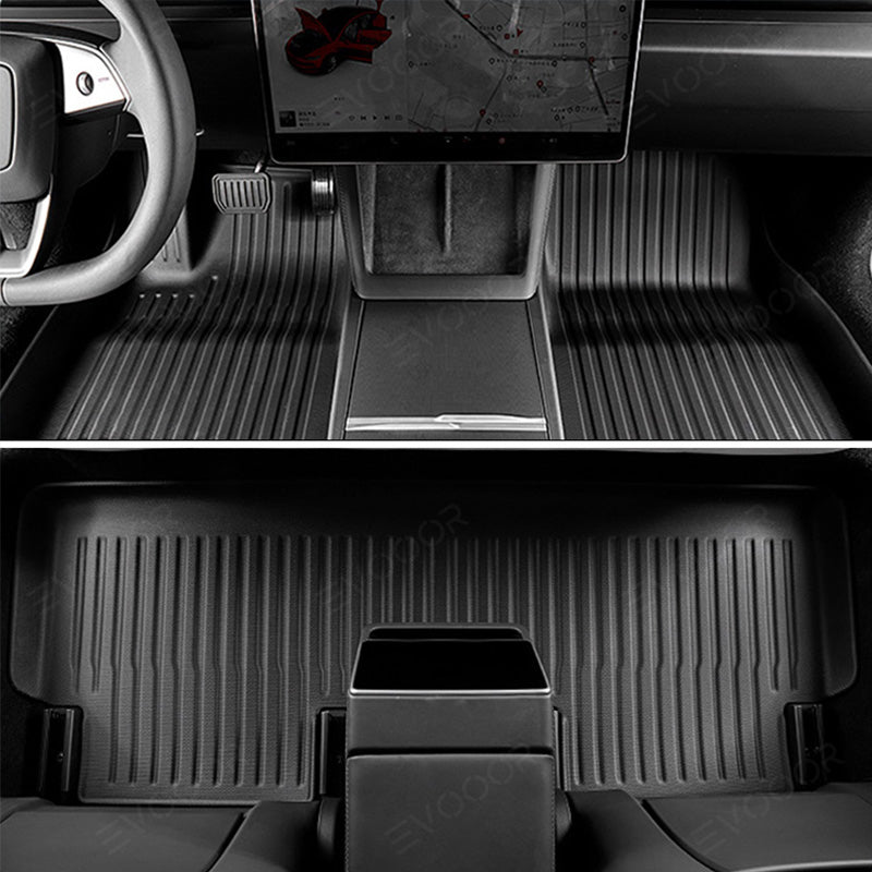 GAFAT Tesla Model 3 2017-2024 2025 Tapis de Sol, Nouveau Tesla Model 3  Highland 2024 Tapis en Caoutchouc TPE Original Scanner 3D TPE Bord Haut  6-10 CM, Accessoires Tesla Model 3 2024 en destockage et reconditionné chez  DealBurn