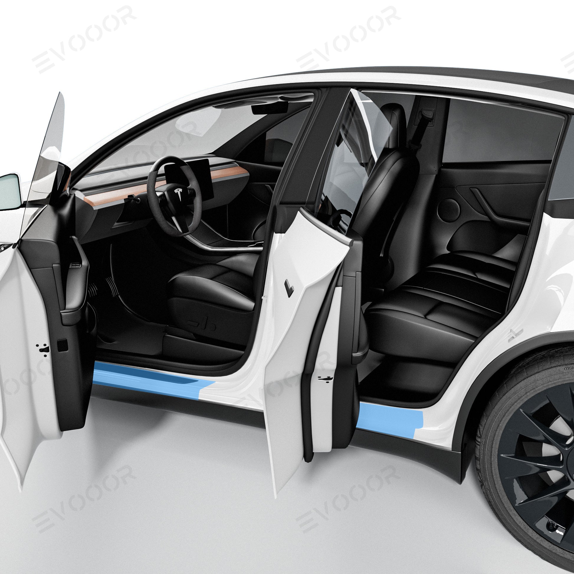 Model Y Door Entry Clear Protection Film-PPF for Tesla(2021-2023)