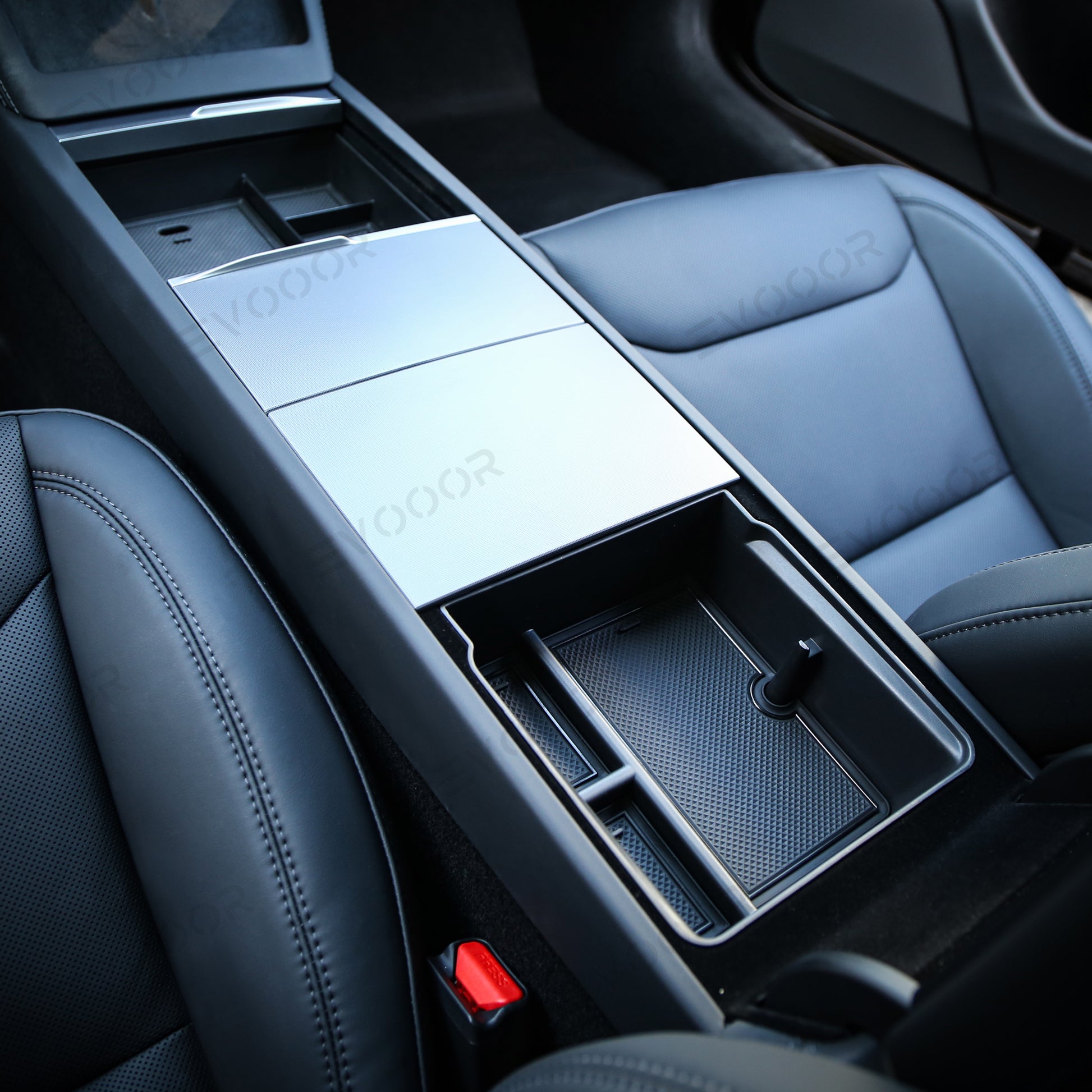 2024 Model 3 Highland Mittelkonsolen-Organizer und Armlehnenbox für Tesla