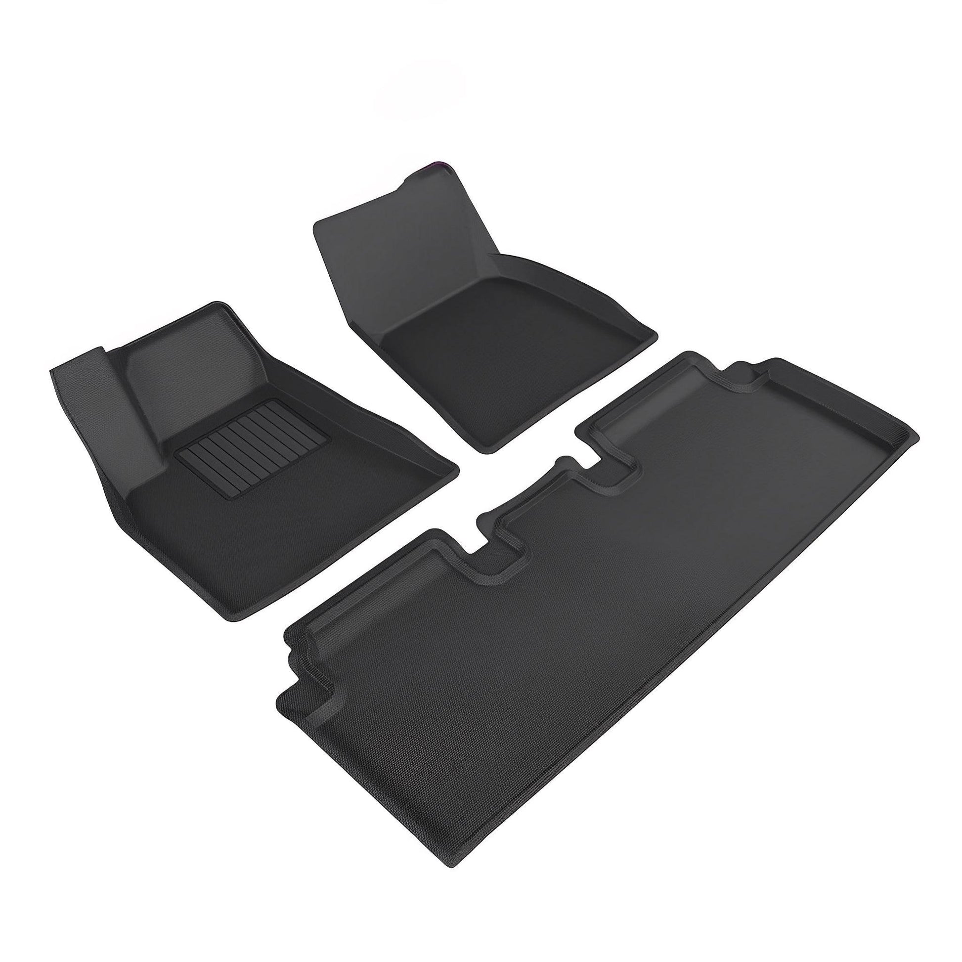Maßgeschneiderte Fußmatten und Einlagen für den Tesla Model S. 3D